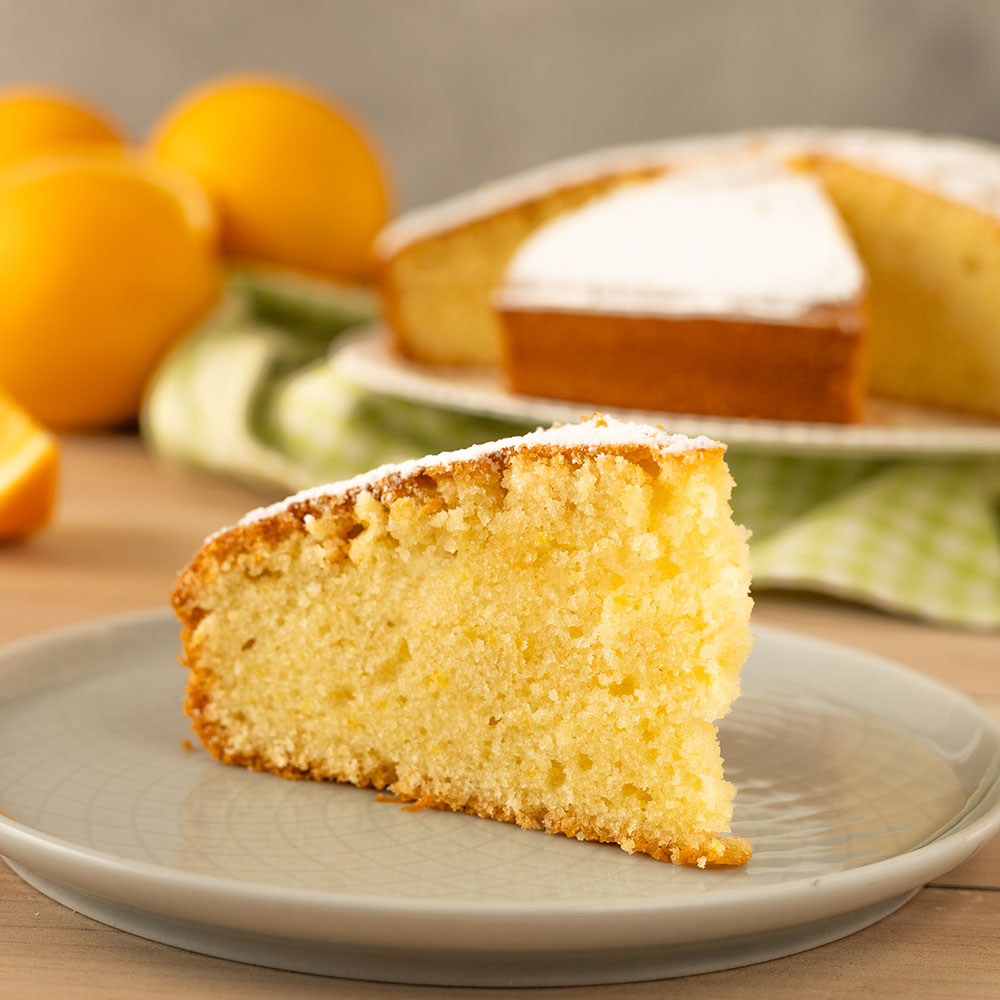 torta all'arancia senza uova