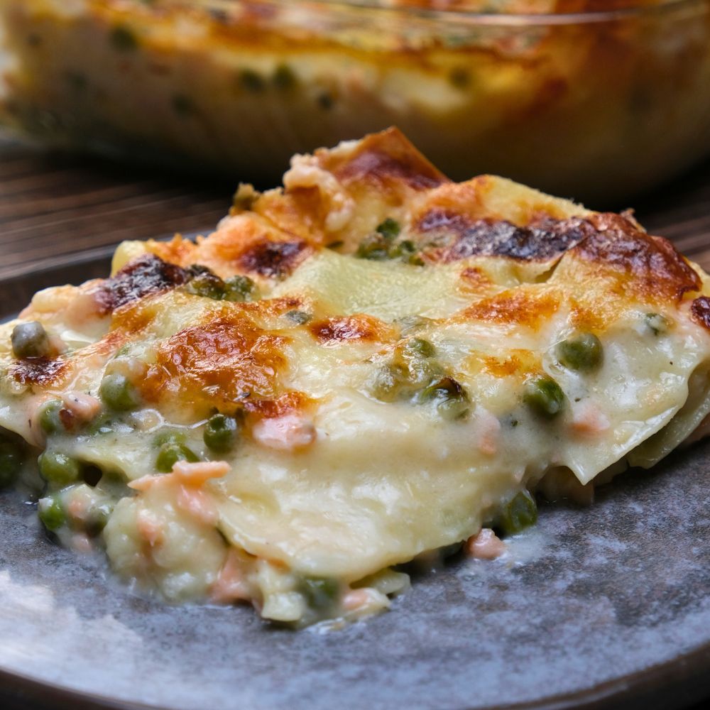 lasagne al salmone