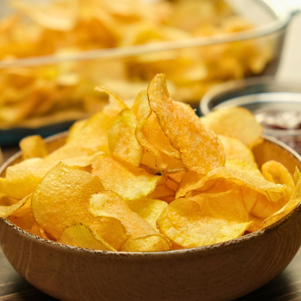 chips di patatine fritte super croccanti