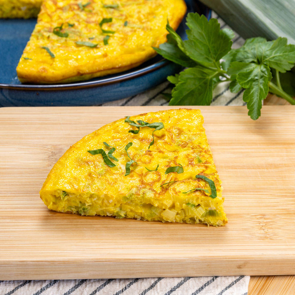frittata ai porri