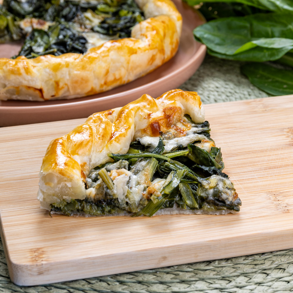 torta salata alle bietole
