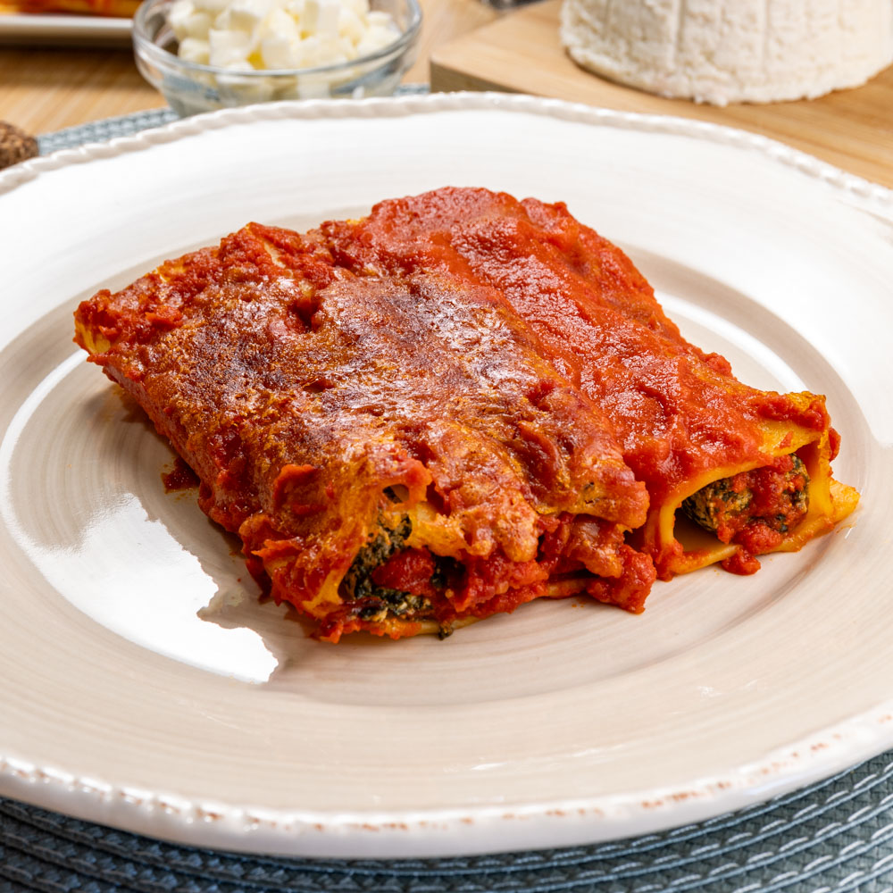 cannelloni ricotta e spinaci