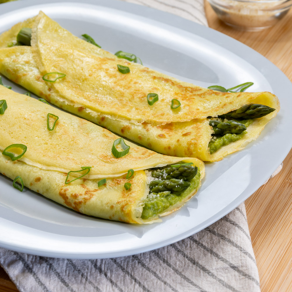 crespelle agli asparagi