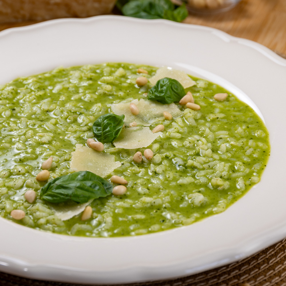 risotto al pesto