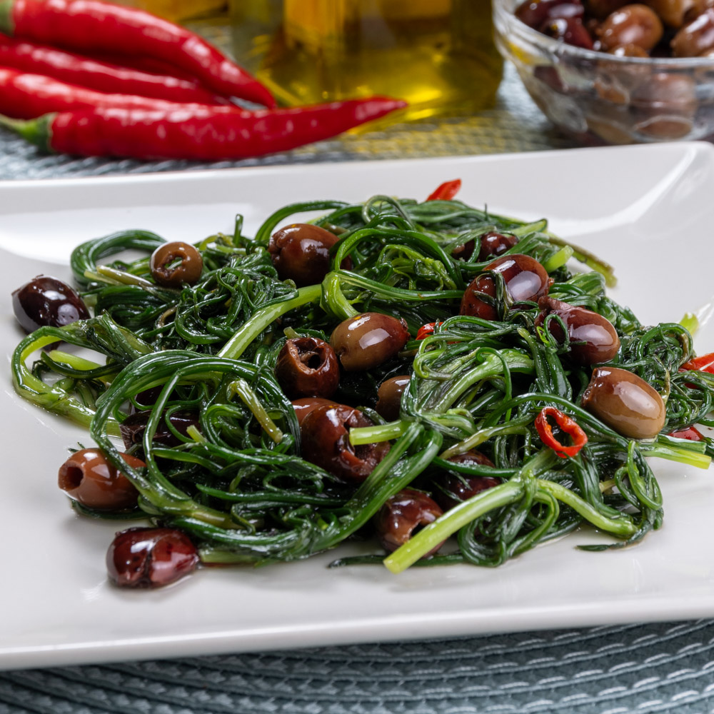 agretti in padella