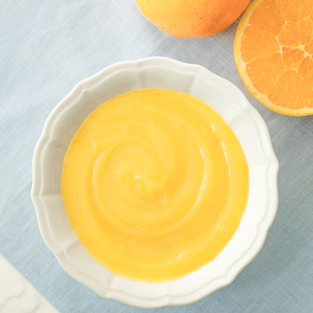 crema all'arancia senza uova