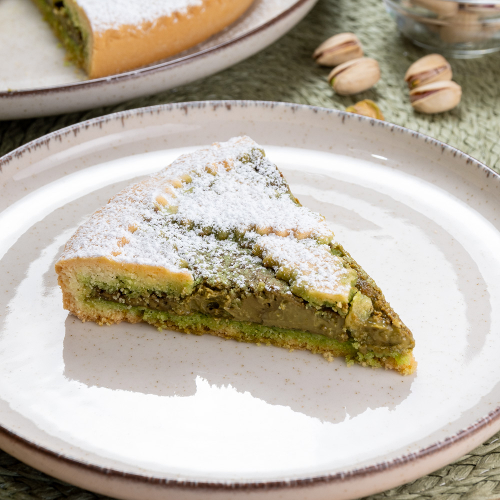 crostata al pistacchio