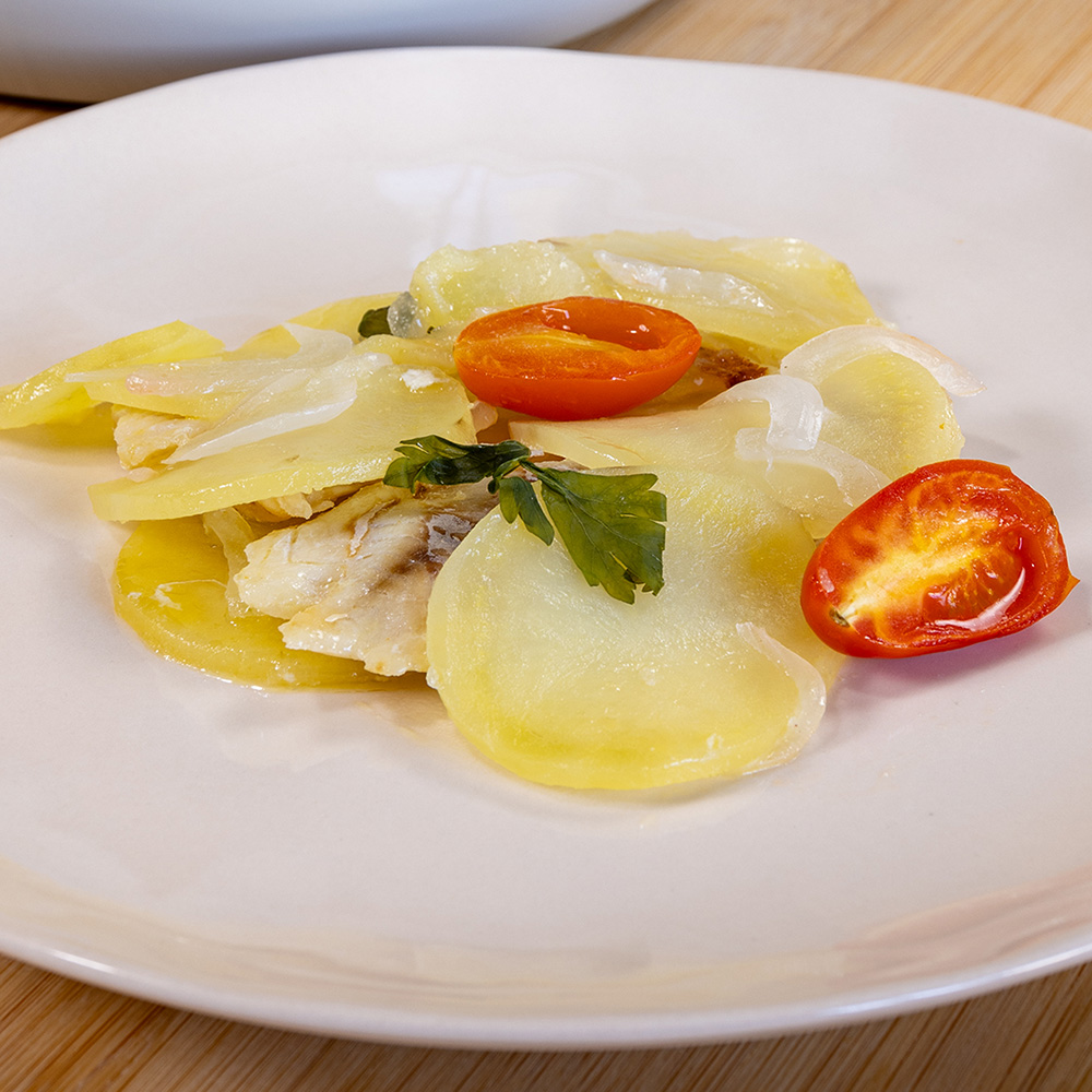 filetti di cernia con patate