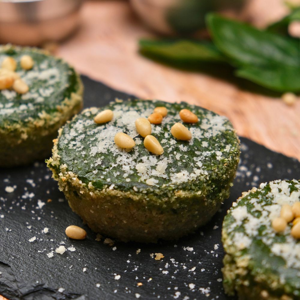 flan di spinaci