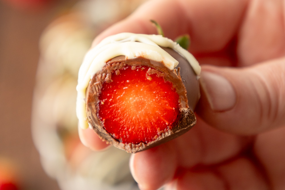 fragole al cioccolato