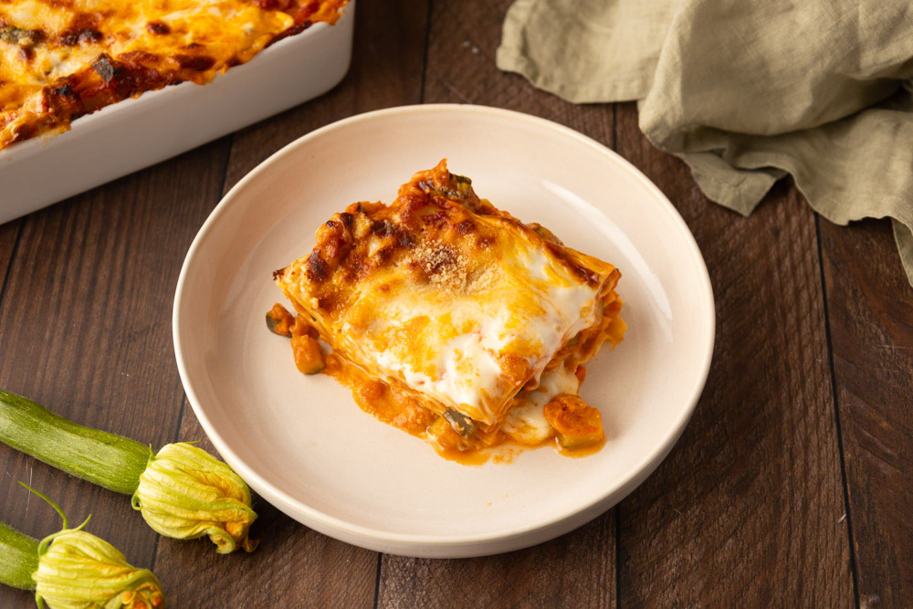 lasagne al ragù di zucchine