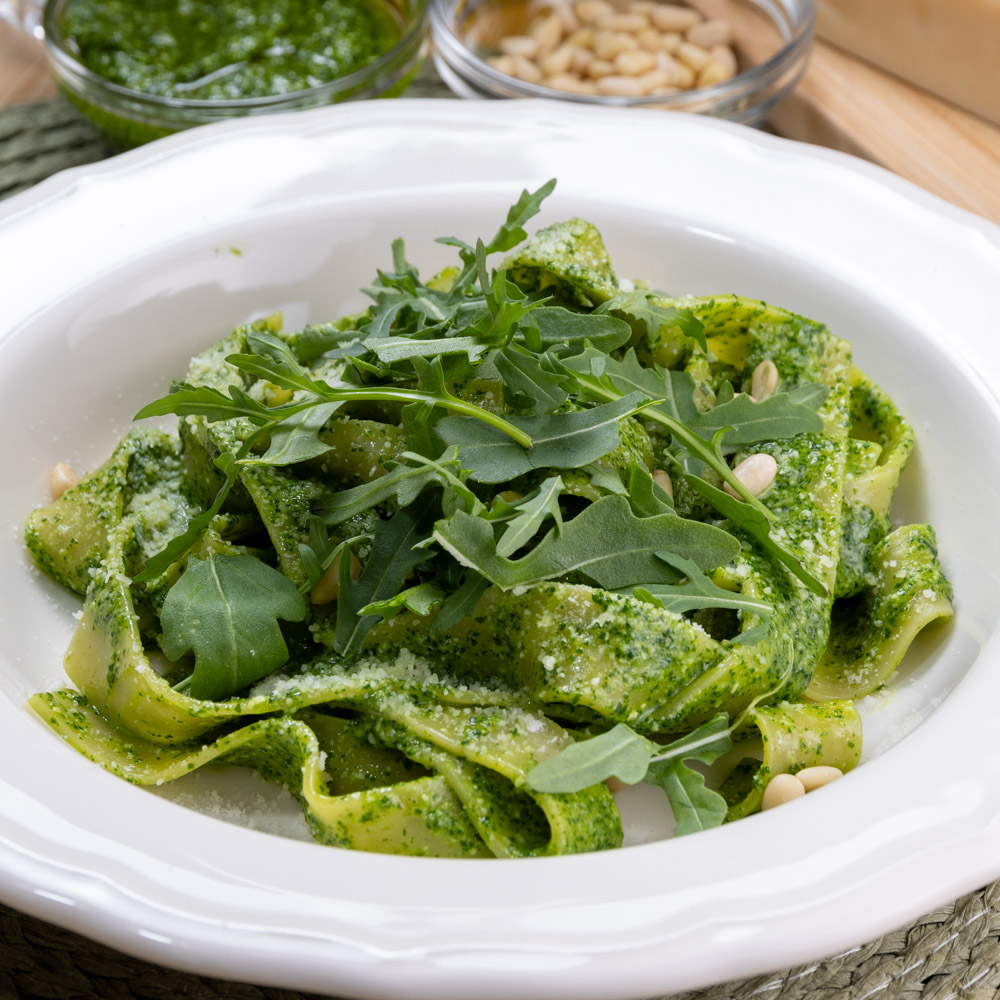 pasta con la rucola