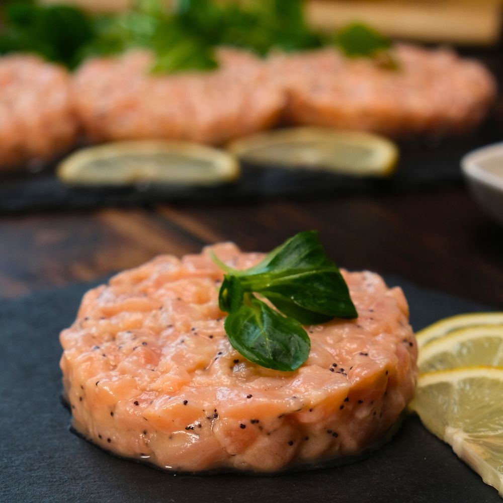 tartare di salmone